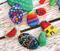 Family Art: Rock Painting image